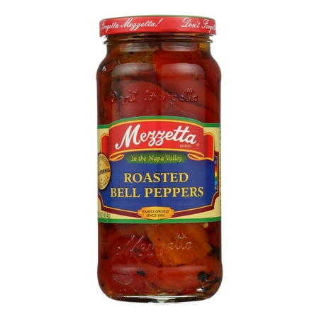 Mezzetta Roasted Bell Peppers - Case of 6 - 16 Oz.