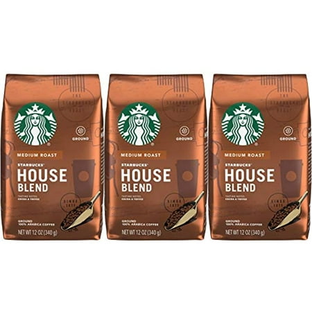 Starbucks Ground Coffee  House Blend  12 Oz