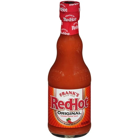 Frank S RedHot Original Cayenne Pepper Sauce (Keto Friendly)  12 Fl Oz