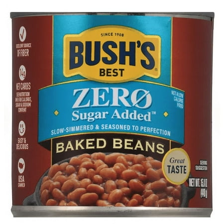 Bush S Zero Sugar Added Baked Beans (15.8 Oz  6 Pk.)