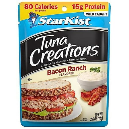 StarKist Tuna Creations Bacon Ranch  2.6 Oz  Pack of 24