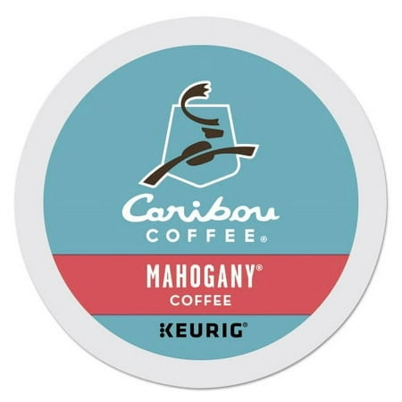 1Pack Caribou Coffee Mahogany Coffee K-Cups  24/ Box (6990)