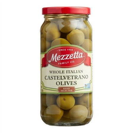 Mezzetta Whole Castelvetrano Olives 10 Oz Pack of 4