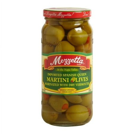 Mezzetta Martini Olives 9.5 Oz Pack of 2