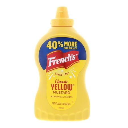 French S Classic Yellow Mustard  20 Oz