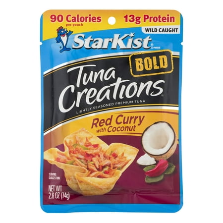 Starkist Tuna Creations Bold Red Curry with Coconut - 2.6 Oz Pouch