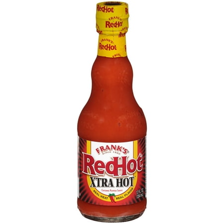 Frank S Redhot Xtra Hot Cayenne Pepper Hot Sauce (Keto Friendly)  12 Fl Oz