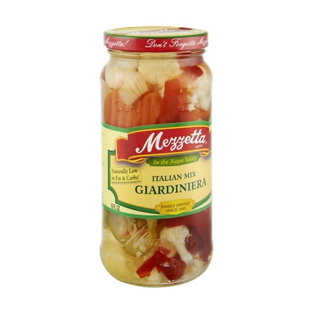Mezzetta Giardiniera  16 Fl Oz Jar (Pack of 2)