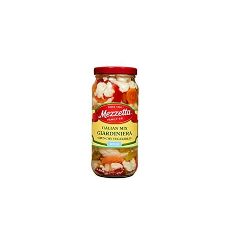 Mezzetta Italian Mix Giardiniera  16 Ounce (Pack of 6)