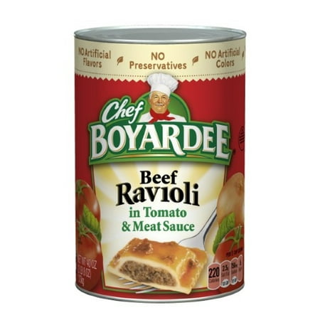 Chef Boyardee Beef Ravioli in Tomato & Meat Sauce (Pack of 32)