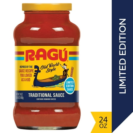 (3 Pack) Ragu Old World Style Traditional Pasta Sauce  Made with Olive Oil  24 Oz