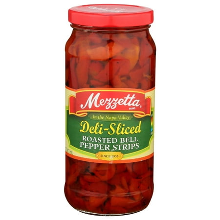 Mezzetta Pepper Bell Roasted Strip (Pack of 8)