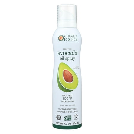 Chosen Foods Avacado Oil - 100%pure - Spry - Case of 6 - 4.7 Fl Oz