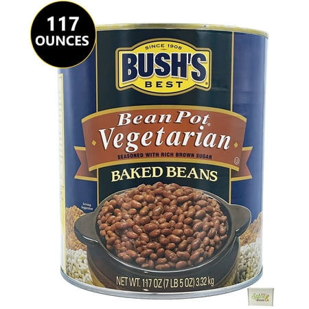 Bean Pot Vegetarian Baked Beans  with Brown Sugar - 117 Oz Can