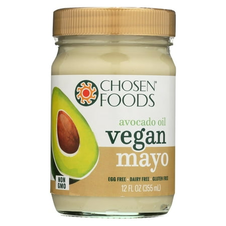 Chosen Foods - Avocado Oil Vegan Mayo - Case of 6 - 12 Oz.