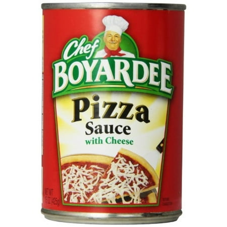 Chef Boyardee Pizza Sauce with Cheese 15 Oz (Pack of 4)