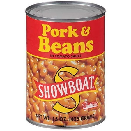 Bushs Showboat Pork and Beans  15 Ounce -- 12 per Case.