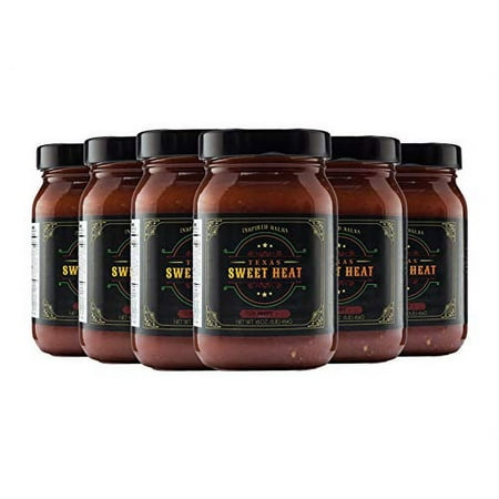Gourmet | 6-Pack of Hot-16 Oz. Jars | Gluten Free  Fresh  All-Natural Ingredients | Made with Sweet and Hot Peppers and Superior Spices