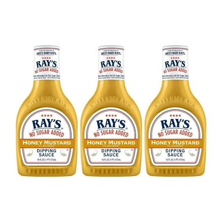 No Sugar Added Mustard (16 Fl Oz  Pack of 3)