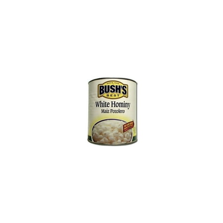 Bushs Best White Hominy - No. 10 Can  6 Cans per Case