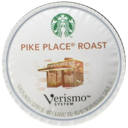 Starbucks Pike Place Roast Coffee Verismo Pods  12 Count