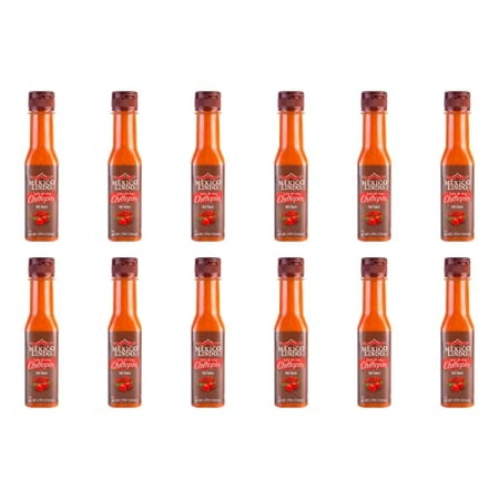 Mexico Lindo Chiltepin Hot Sauce | 14 200 Scoville Level | Traditional Spicy Flavor | 5 Fl Oz Bottles (Pack of 12)