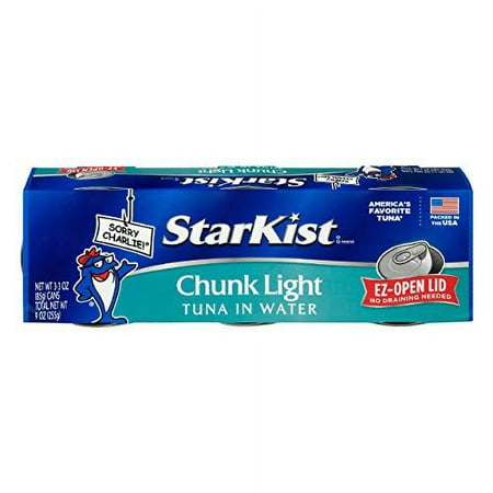 StarKist Chunk Light Tuna in Water  3 Ounce (Pack of 8)