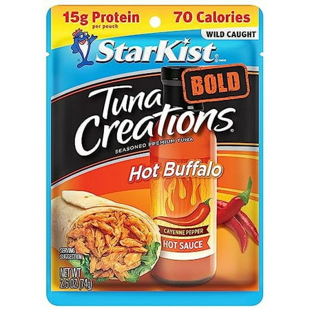 StarKist Tuna Creations BOLD Hot Buffalo Style  2.6 Oz  Pack of 12