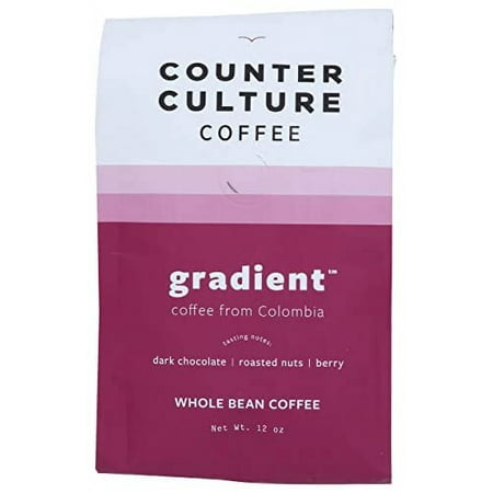 Gradient - Dark Roast  Kosher  Whole-Bean Colombian Coffee  12 Oz (1 Bag)