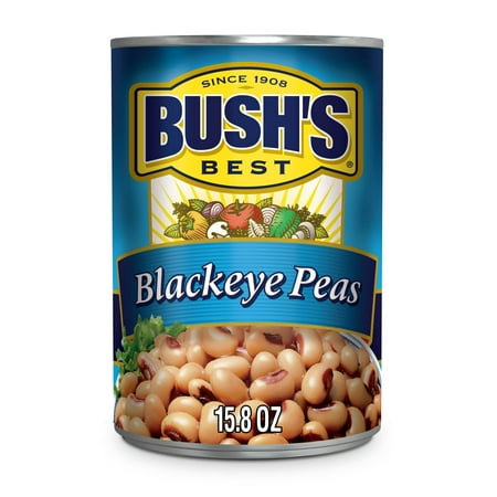 Bush S Blackeye Peas  Canned Black Eyed Peas  15.8 Oz  Pack of 6