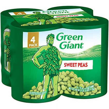 Green Giant Sweet Peas  4 Pack of 15 Ounce Cans