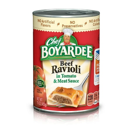 Chef Boyardee Beef Ravioli  Canned Food  15 OZ Can Ravioli (24 Cans)