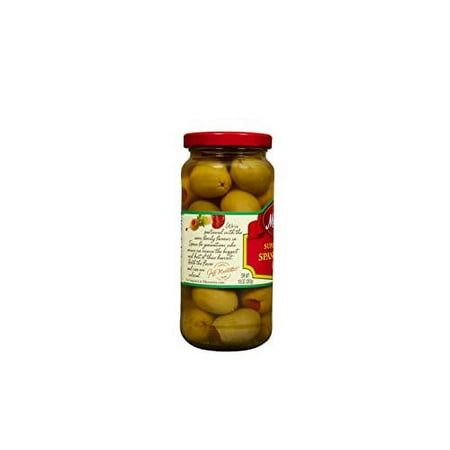 Mezzetta Super Colossal Spanish Queen Olives Pimiento Stuffed  10oz (Pack of 6)