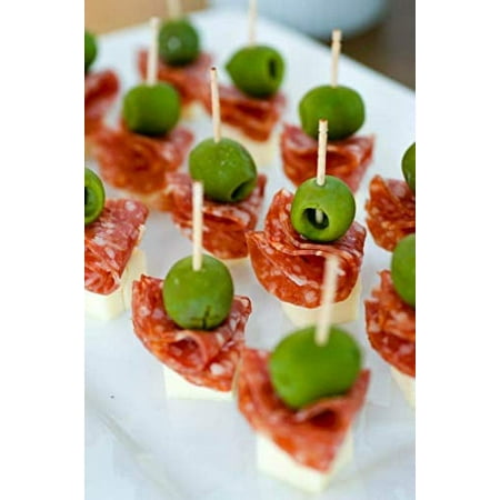 Mezzetta Italian Pitted Castelvetrano Green Olives -8 Oz. Pack of 4 Jars