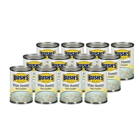 Bush S Best Original Hominy  15oz Can  Pack of 12