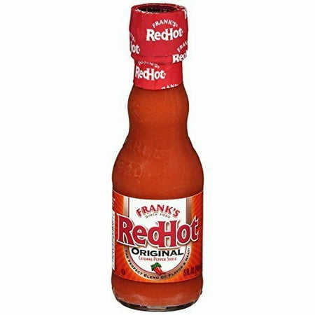 Frank S RedHot Original Cayenne Pepper Hot Wing Sauce  5 Fl Oz