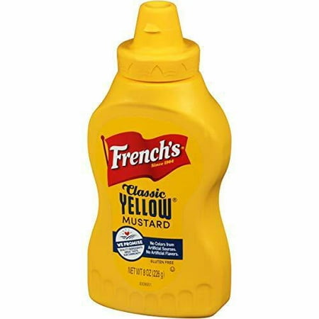 French S Classic Yellow Mustard  No Artificial Colors  8 Oz