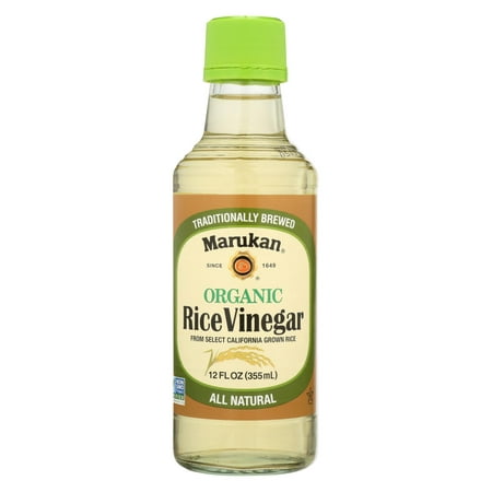 (6 Pack) Marukan Organic Rice Vinegar  12 Fl Oz Bottle