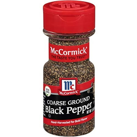 Mccormick Coarse Ground Black Pepper  1.5 Oz