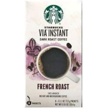 Starbucks Via French Roast Coffee 11 Oz 12 Pack