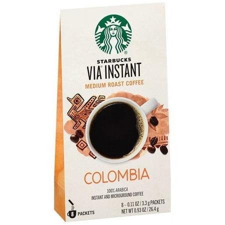 Starbucks VIA Instant Columbia Coffee - 8ct (Pack of 12)