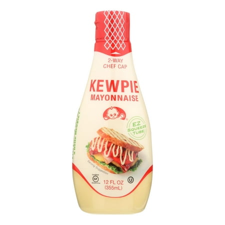 (6 Pack) Kewpie Gluten-Free Squeeze Tube Mayonnaise  12 Fl Oz