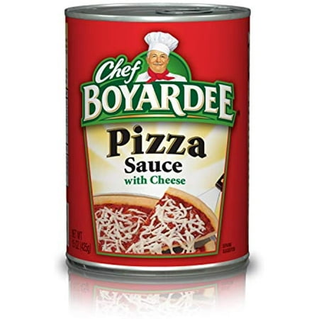 Chef Boyardee Pizza Sauce with Cheese  15 Oz  12 Pack