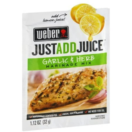 Just Add Juice Garlic & Herb Marinade Mix  1.12-Oz