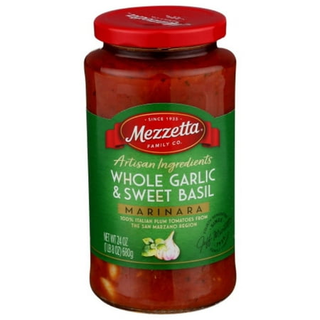 MEZZETTA SAUCE PASTA GLC BASIL 24 OZ - Pack of 6