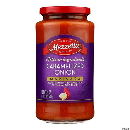MEZZETTA SAUCE PASTA CARM ONION 24 OZ - Pack of 6