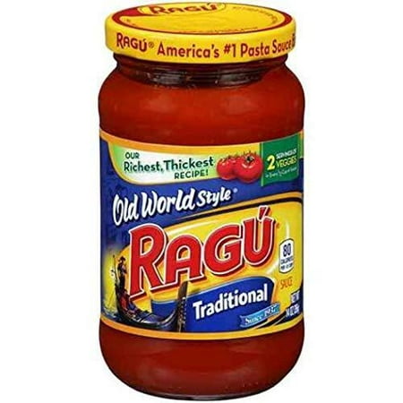 Ragu Old World Style Traditional Pasta Sauce 14 Oz [12-Jars]