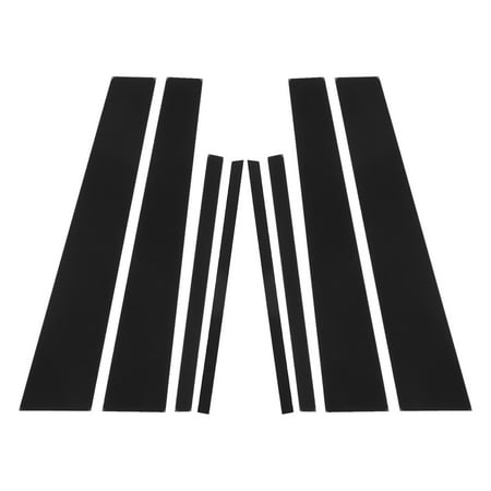 Door Window Pillar Posts Sticker  Mirror Abrasion Resistant Pillar Post Decal Trims Anti Aging Scratch Proof Sturdy for Car Replacement for 2013-20198