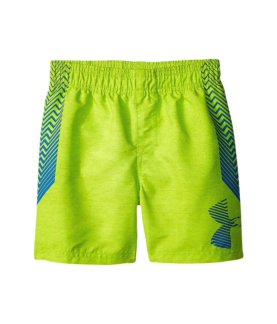 Under Armour Kids Slash Volley Shorts (Big Kids) (Hi Vis Yellow) Boy's Swimwear