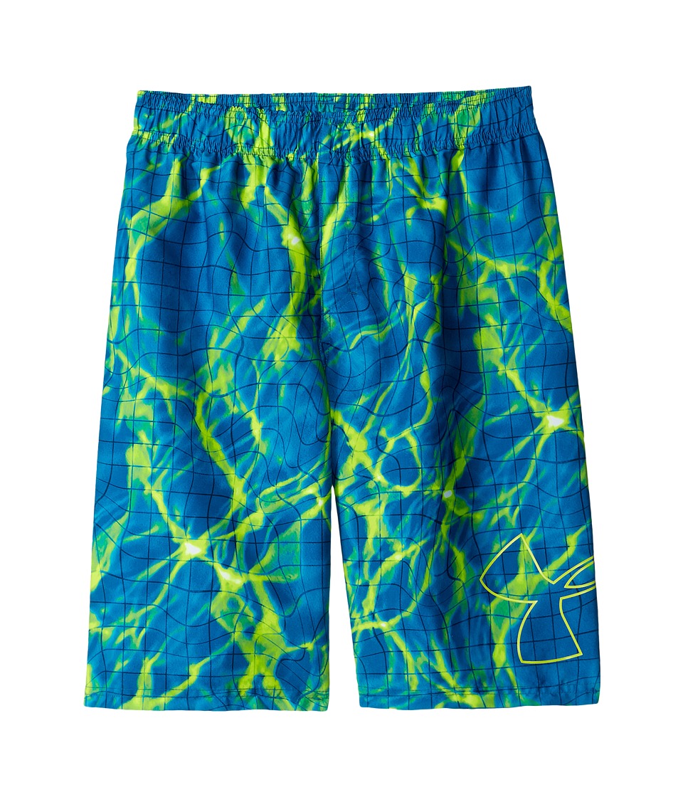 Under Armour Kids - Water Grid Volley Shorts (Big Kids) (Cruise Blue) Boy's Swimwear